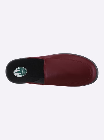 Franken-Schuhe Pantoffel in bordeaux