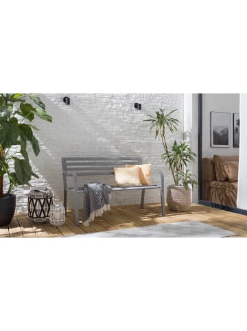 home24 Gartenbank Sophy in Silber