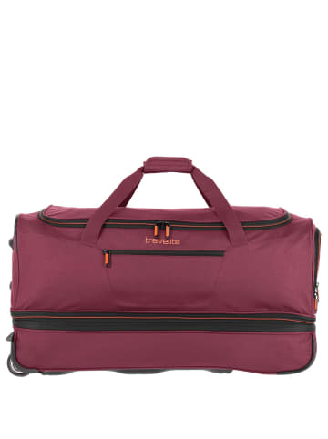 travelite Basics - Rollenreisetasche 98/119L 70 cm erw. (bordeaux) in bordeaux