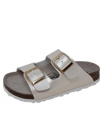 Fischer Markenschuh Pantolette in Gold