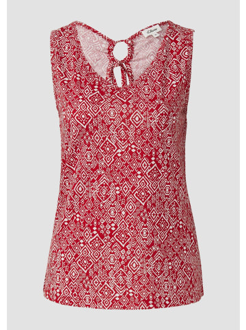 s.Oliver T-Shirt in 35B0_mohnrot