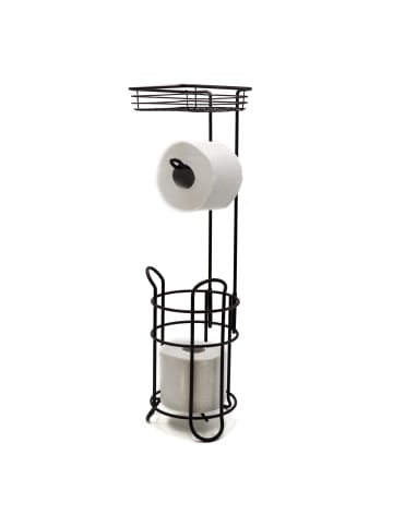 RIDDER WC-Stand-Garnitur 3-in-1 Mila schwarz