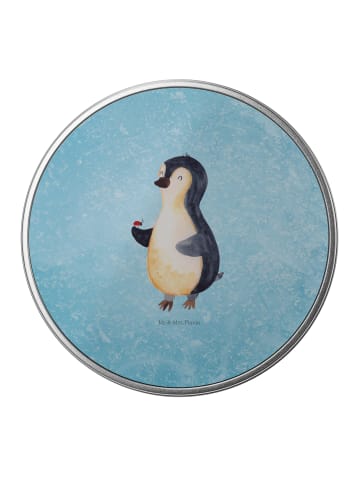 Mr. & Mrs. Panda Dose Pinguin Marienkäfer ohne Spruch in Eisblau