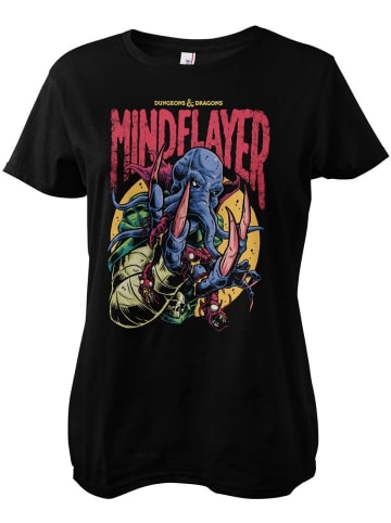 Dungeons And Dragons Shirt "Mindflayer Girly Tee" in Schwarz