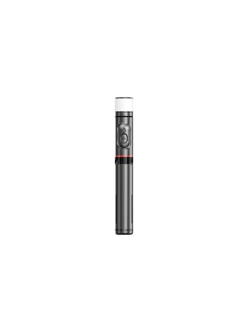 WIWU WiWU - Selfie Stick Wi-SE003 mit Stativfunktion und LED-Licht in Schwarz