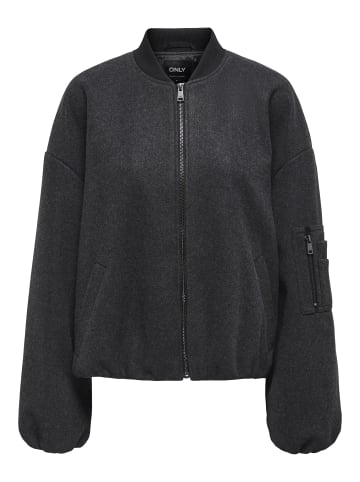 ONLY Jacke in Dark Grey Melange