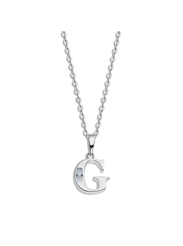 LOTUS silver Anhänger Silber 925 Sterling Silber Buchstabe G Halsketten