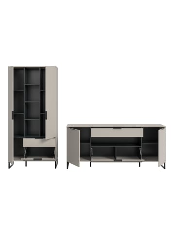ebuy24 Regalsystem Noida (2-teilig) Kaschmir 240 x 41 cm