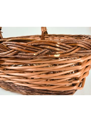 kobolo Einkaufskorb WILLOW CHARM in Braun