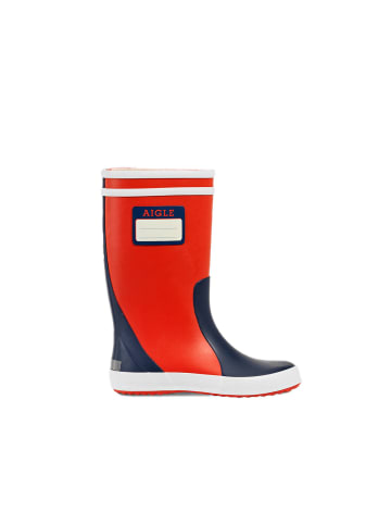 AIGLE Stiefel Lolly-Pop Label in ROUGE/INDIGO/BLANC in ROUGE/INDIGO/BLANC