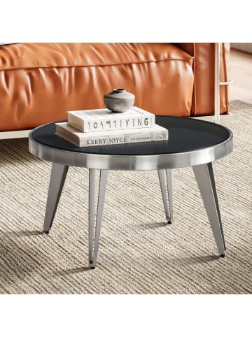 FineBuy Couchtisch "FB102819" in Silber /