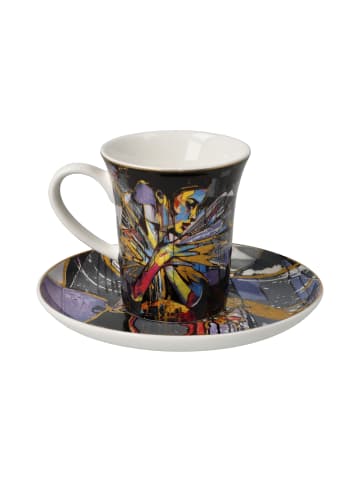 Goebel Espressotasse " Lana Frey -Fire in the Belly " in Bunt
