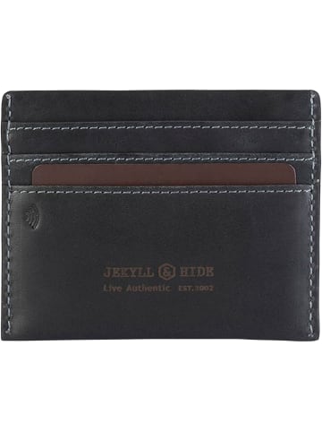 Jekyll & Hide Texas Kreditkartenetui RFID Leder 11 cm in black