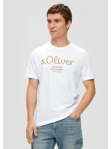 s.Oliver T-Shirt in 01D2_weiß