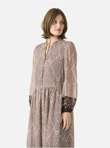 Noa Noa Kleid ZeldaNN in Print Beige-Brown