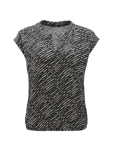 OPUS V-Kragen T-Shirt für Damen in beige