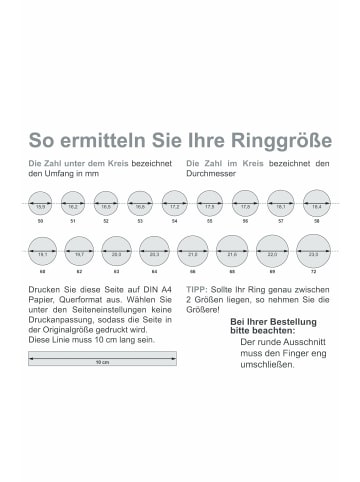 caï Ring für Erwachsene in schwarz