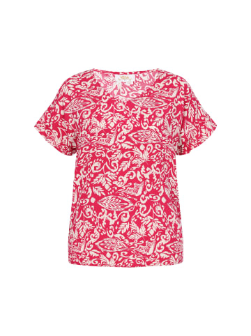 usha FESTIVAL Women Blouse in rose offwhite