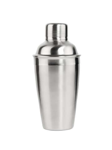 Butlers Cocktailshaker 550ml MANHATTAN in Silber