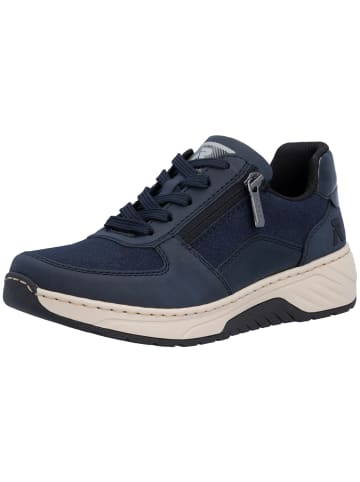 rieker Sportlicher Schnürschuh in blau