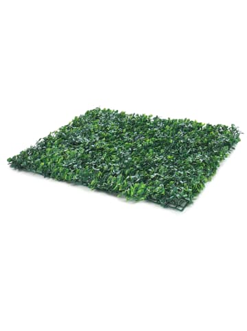Home Nature Wohnkonzept Künstliche Pflanzenwand 50x50x4 cm 12 Stück