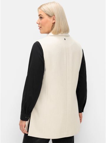 sheego Longweste in beige