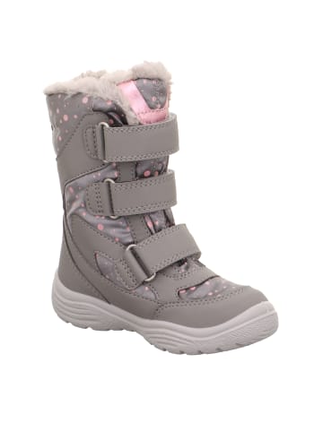 superfit Winterstiefel CRYSTAL in Hellgrau/Rosa