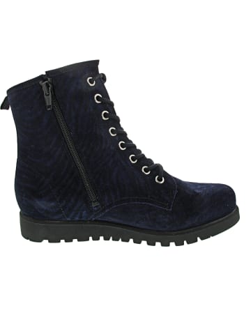 WALDLÄUFER Hegli Schnürstiefel Blau