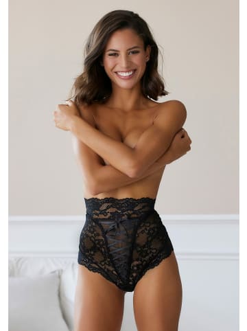 PETITE FLEUR GOLD High-Waist-Slip in schwarz