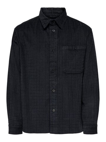 Only&Sons Langarmhemd in jet black