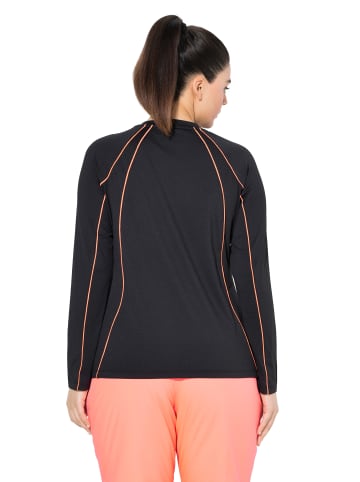 Ulla Popken Shirt in schwarz