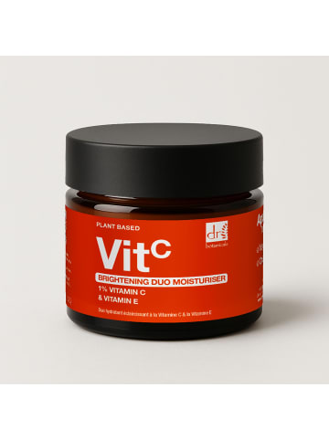Dr Botanicals Aufhellende Duo-Feuchtigkeitscreme mit 1 % Vitamin C & Vitamin E