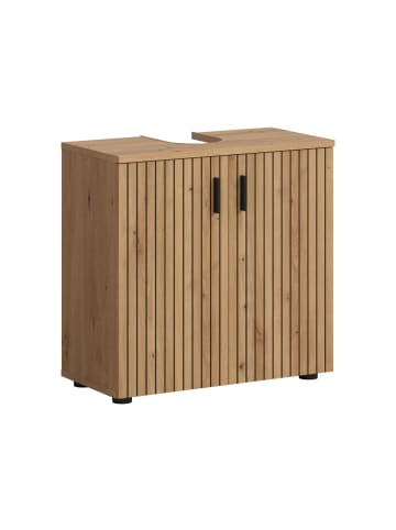 ebuy24 Waschbeckenunterschrank Mone Eiche 60 x 30 cm