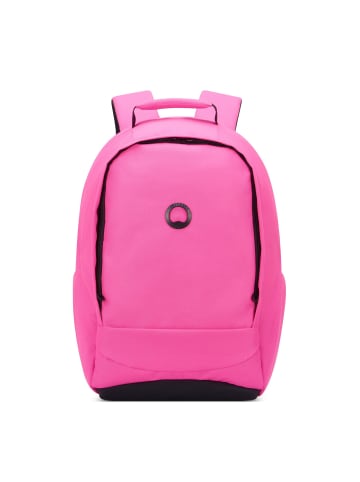 Delsey Securban Rucksack RFID 40 cm Laptopfach in fuchsia