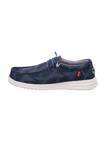 Fusion Mokassin Schnürschuhe in Blau