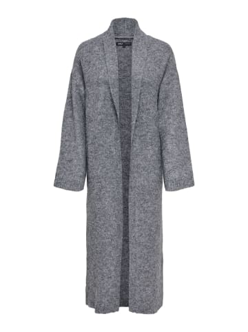 ONLY Strickjacke in Medium Grey Melange