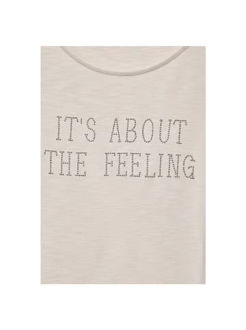 Street One T-Shirt in smooth sand beige