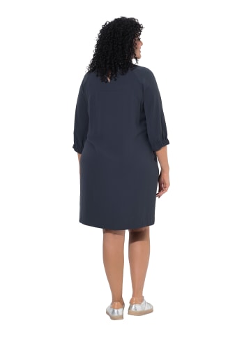 Ulla Popken Midikleid in dunkles olive