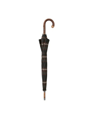 doppler Manufaktur Zürs Kastanien Würzel Stockschirm 98 cm karo