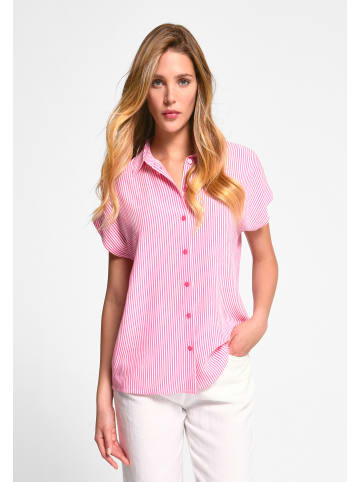 PETER HAHN Bluse Viscose in pink
