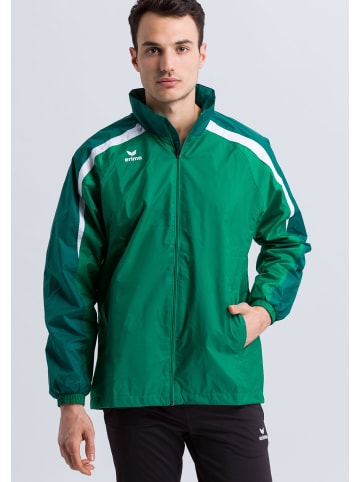 erima Liga 2.0 Allwetterjacke in smaragd/vergreen/weiss