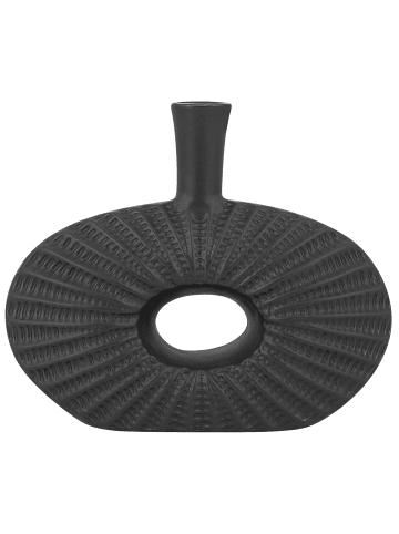 Beliani Dekovase ARWAD in Schwarz - (W) 29 x (H) 24 x (L) 5 cm