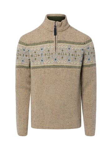 Ragman Troyer in taupe mehrfarbig - 0001