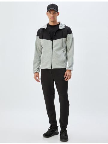 KOTON Sweatshirt in Grau Melange