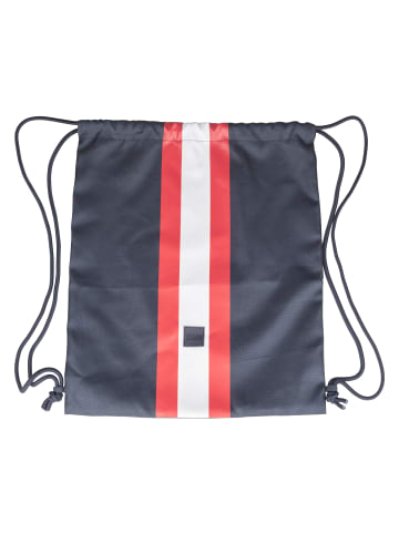 Urban Classics Gym Bag in navy/fire red/white