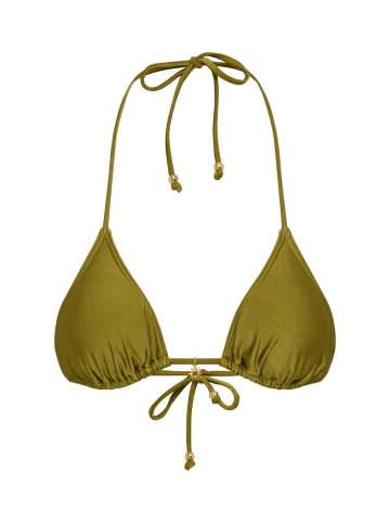 LSCN BY LASCANA Triangel-Bikini-Top in green moss