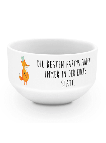 Mr. & Mrs. Panda Smoothie Bowl Fuchs Koch mit Spruch in Weiß