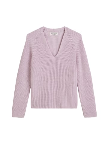 Marc O'Polo V-Neck-Strickpullover slim in Pale Lilac
