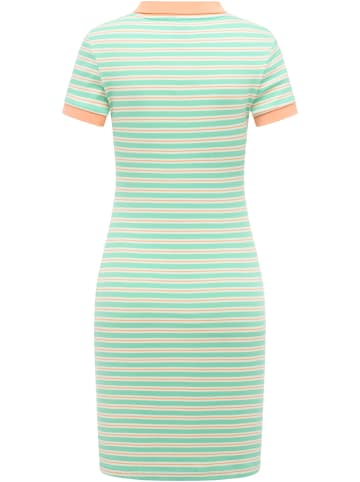ragwear A-Linien-Kleid Colaro Stripes Dress YOUMODO in Lagoon Green