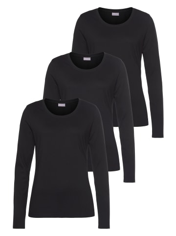 Eastwind Langarmshirt in schwarz